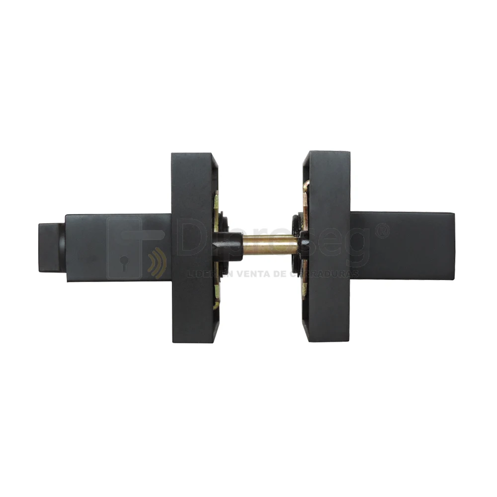Cerradura Tipo Manija De Alta Seguridad Color Negro Para Puerta - Imagen 5
