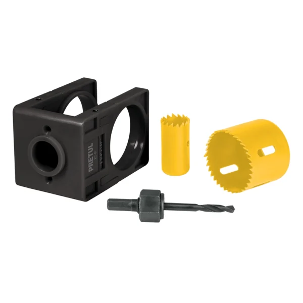 Kit, Juego de 4 Piezas Para Instalar Cerraduras, Perillas, Cerrojos, Pretul 26038 - Imagen 2