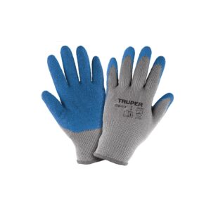 Guantes De Poliester Recubiertos De Latex, Truper, 15267, 15266, 15265