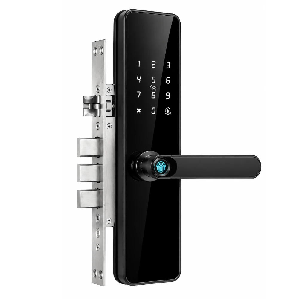 Keypad lock for a front door